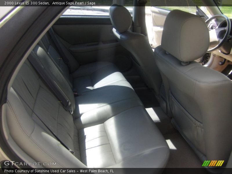 Antique Sage Pearl / Sage 2000 Lexus ES 300 Sedan