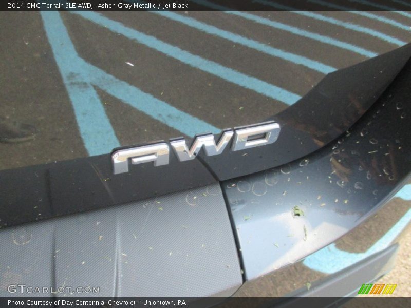 Ashen Gray Metallic / Jet Black 2014 GMC Terrain SLE AWD