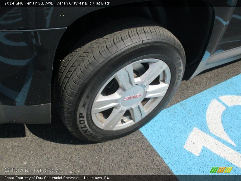 Ashen Gray Metallic / Jet Black 2014 GMC Terrain SLE AWD