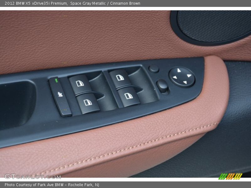 Space Gray Metallic / Cinnamon Brown 2012 BMW X5 xDrive35i Premium