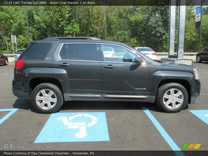 Ashen Gray Metallic / Jet Black 2014 GMC Terrain SLE AWD