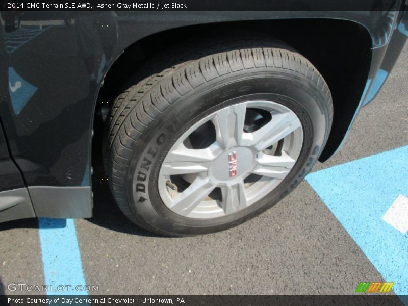 Ashen Gray Metallic / Jet Black 2014 GMC Terrain SLE AWD