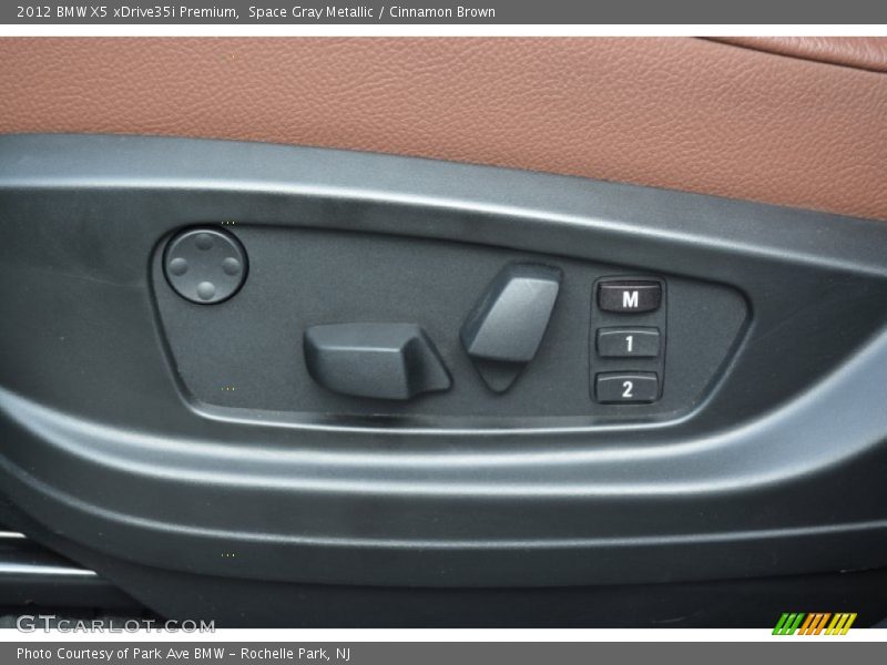 Space Gray Metallic / Cinnamon Brown 2012 BMW X5 xDrive35i Premium