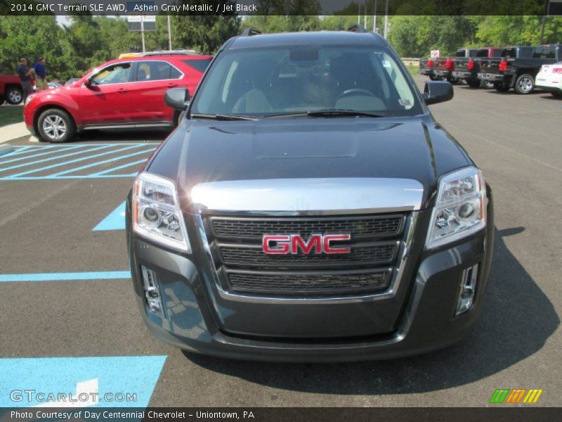 Ashen Gray Metallic / Jet Black 2014 GMC Terrain SLE AWD