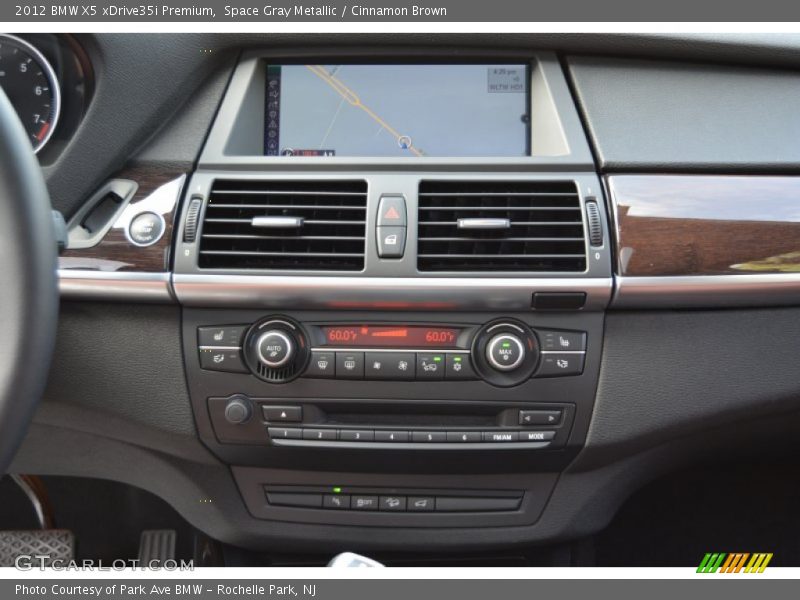 Space Gray Metallic / Cinnamon Brown 2012 BMW X5 xDrive35i Premium