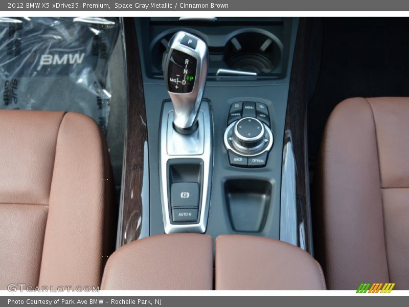 Space Gray Metallic / Cinnamon Brown 2012 BMW X5 xDrive35i Premium
