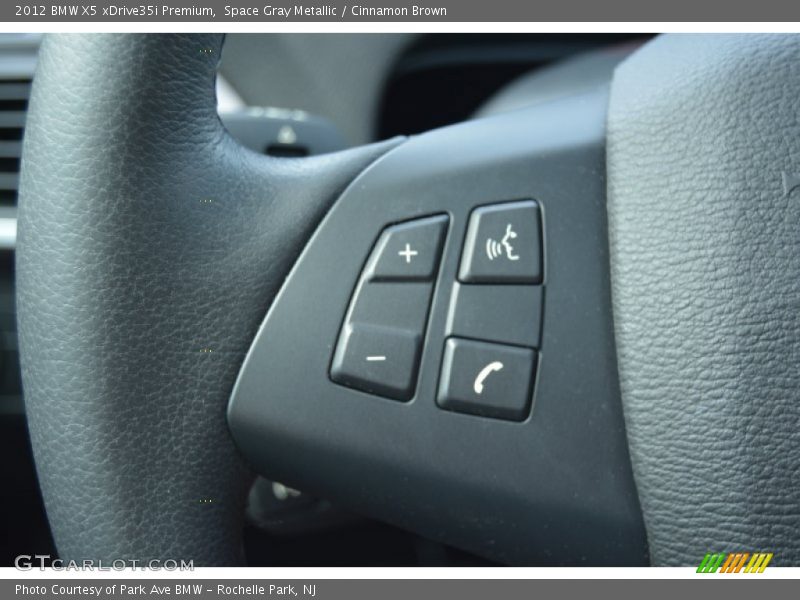 Space Gray Metallic / Cinnamon Brown 2012 BMW X5 xDrive35i Premium