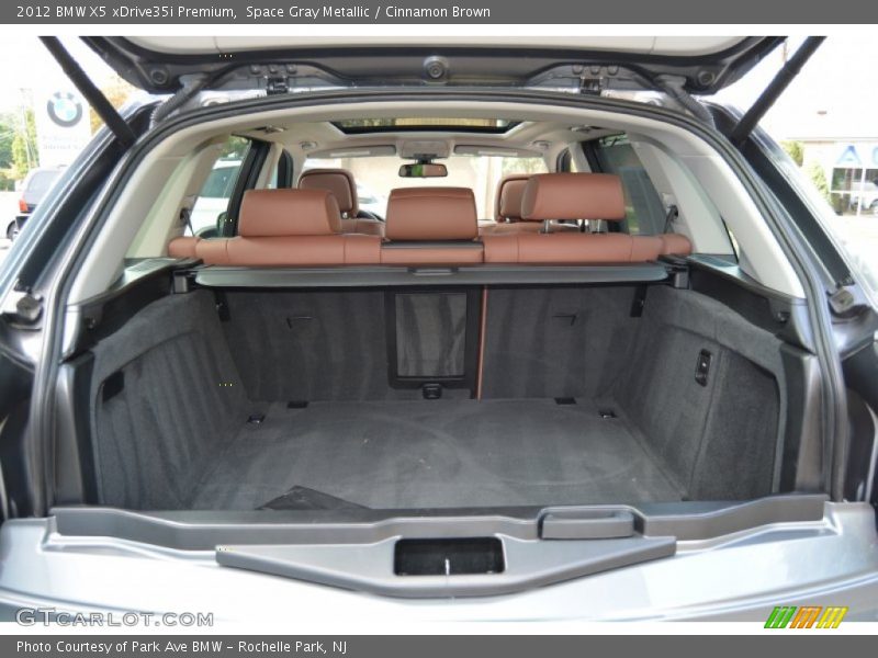 Space Gray Metallic / Cinnamon Brown 2012 BMW X5 xDrive35i Premium