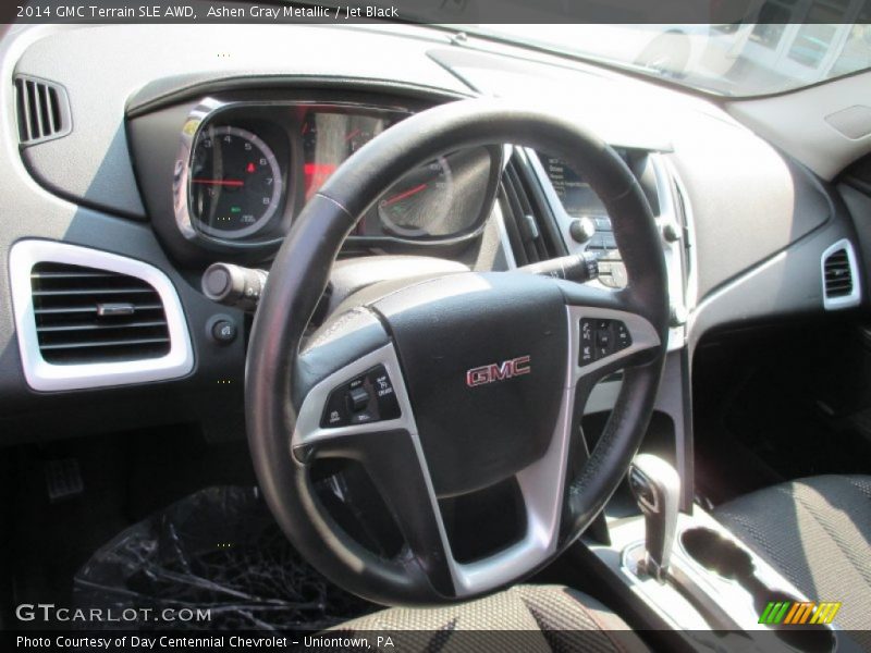 Ashen Gray Metallic / Jet Black 2014 GMC Terrain SLE AWD