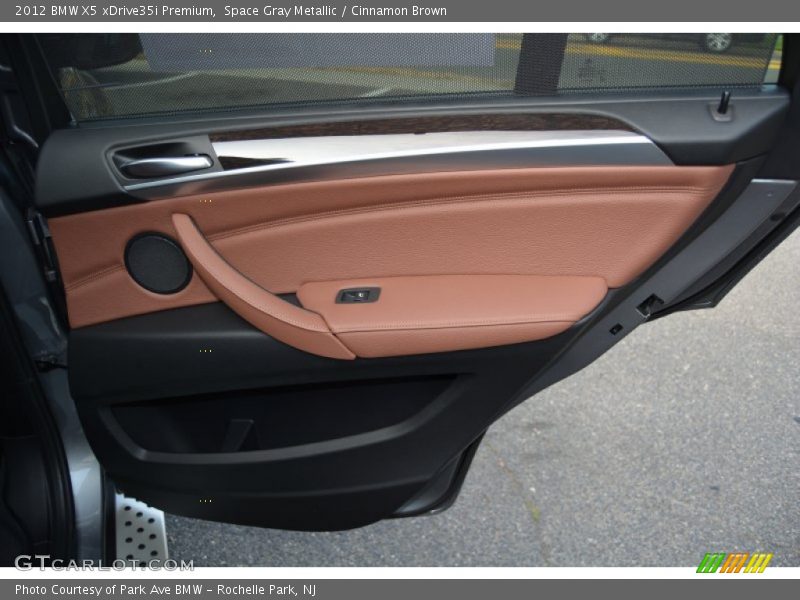 Space Gray Metallic / Cinnamon Brown 2012 BMW X5 xDrive35i Premium