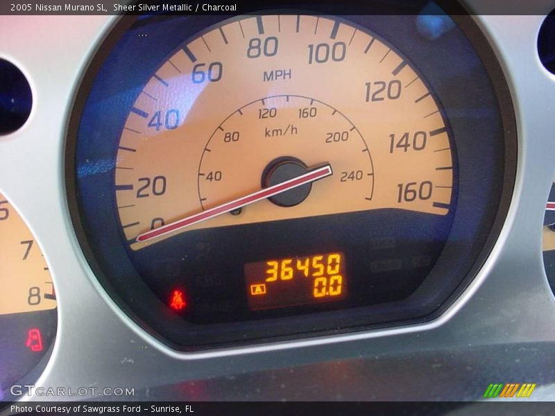 Sheer Silver Metallic / Charcoal 2005 Nissan Murano SL