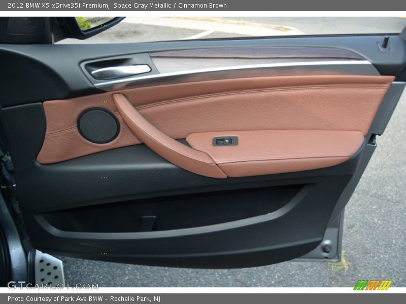Space Gray Metallic / Cinnamon Brown 2012 BMW X5 xDrive35i Premium