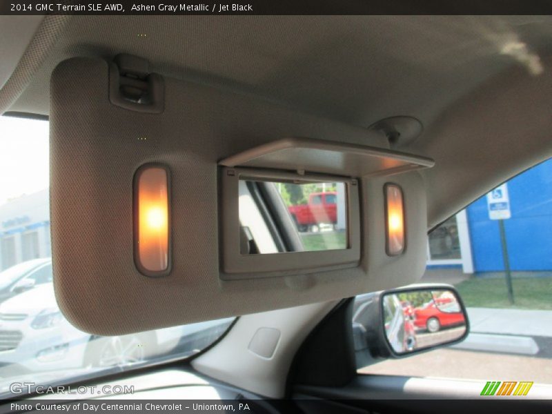 Ashen Gray Metallic / Jet Black 2014 GMC Terrain SLE AWD