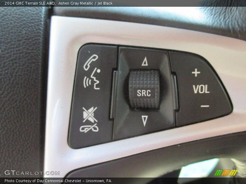 Ashen Gray Metallic / Jet Black 2014 GMC Terrain SLE AWD