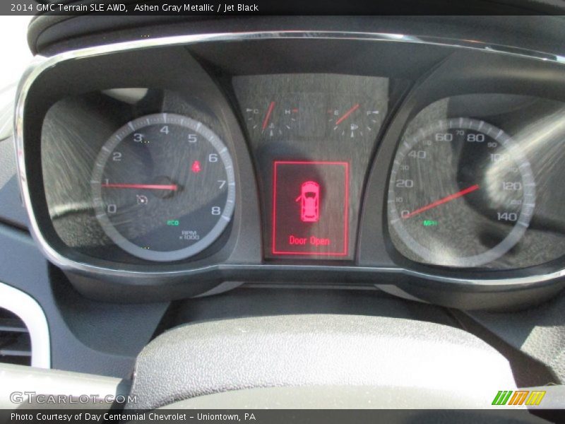 Ashen Gray Metallic / Jet Black 2014 GMC Terrain SLE AWD