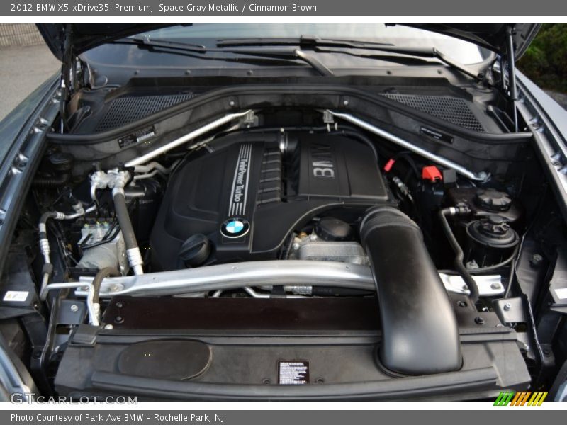 Space Gray Metallic / Cinnamon Brown 2012 BMW X5 xDrive35i Premium