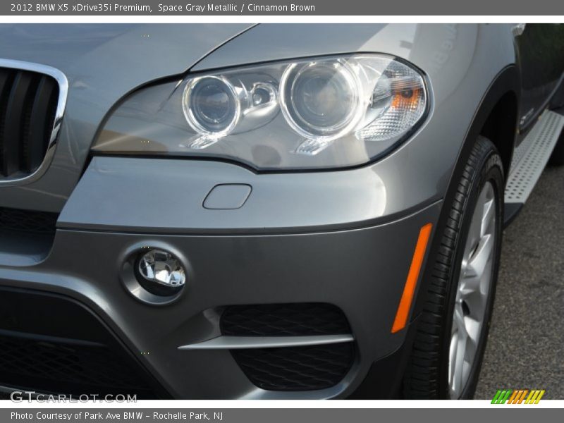 Space Gray Metallic / Cinnamon Brown 2012 BMW X5 xDrive35i Premium