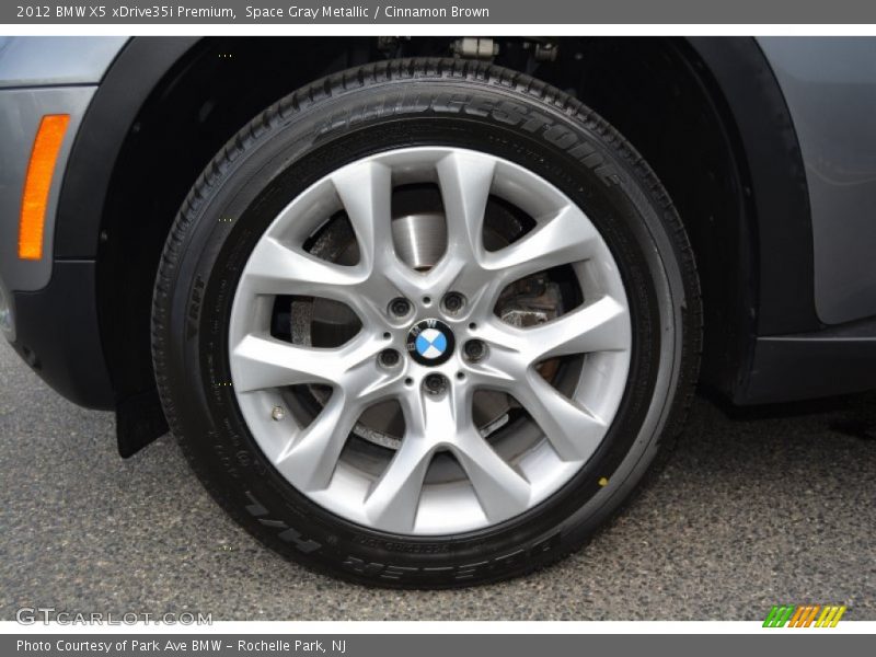 Space Gray Metallic / Cinnamon Brown 2012 BMW X5 xDrive35i Premium