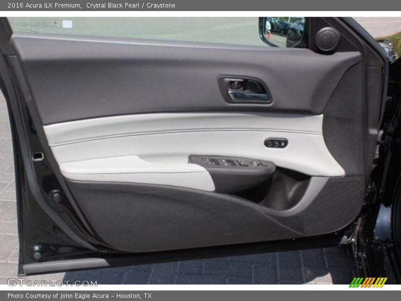 Crystal Black Pearl / Graystone 2016 Acura ILX Premium