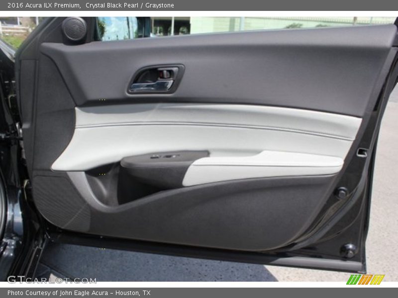 Crystal Black Pearl / Graystone 2016 Acura ILX Premium