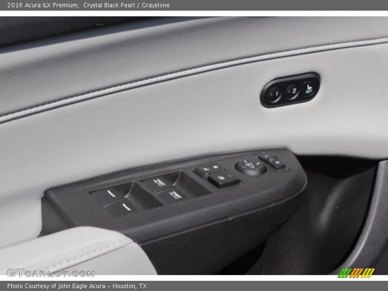 Crystal Black Pearl / Graystone 2016 Acura ILX Premium