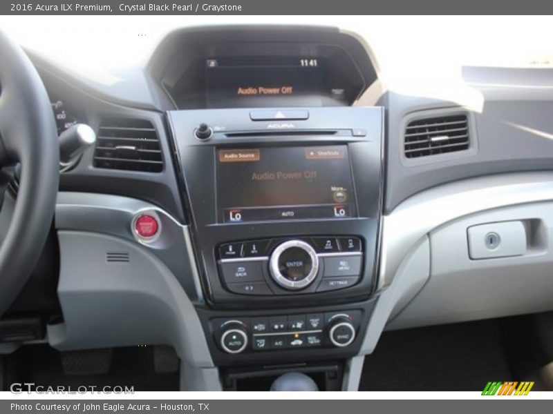 Crystal Black Pearl / Graystone 2016 Acura ILX Premium