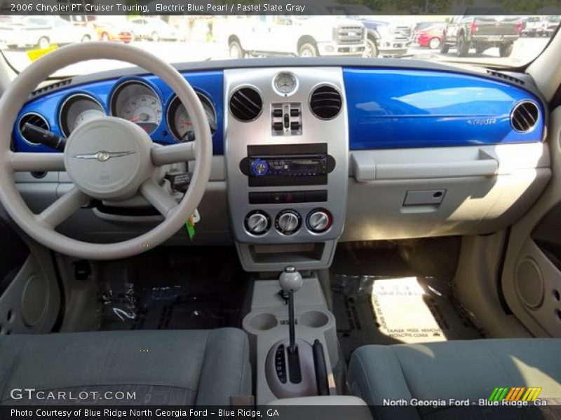 Electric Blue Pearl / Pastel Slate Gray 2006 Chrysler PT Cruiser Touring
