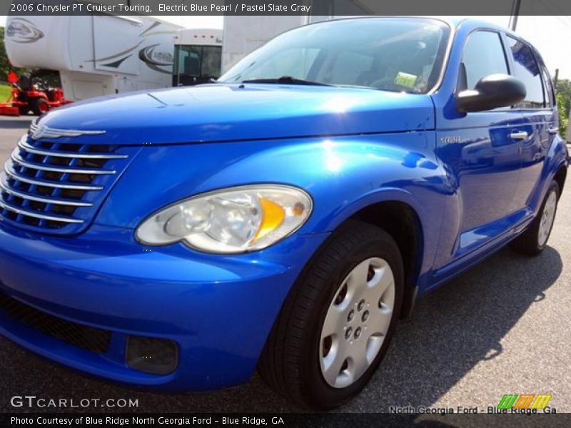 Electric Blue Pearl / Pastel Slate Gray 2006 Chrysler PT Cruiser Touring