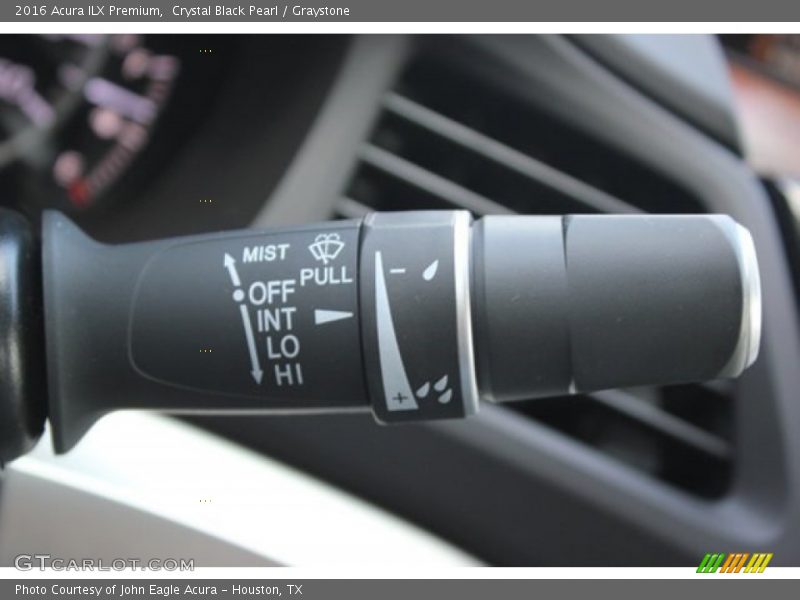 Crystal Black Pearl / Graystone 2016 Acura ILX Premium