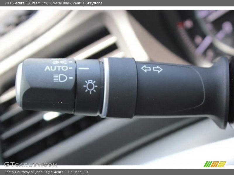 Crystal Black Pearl / Graystone 2016 Acura ILX Premium