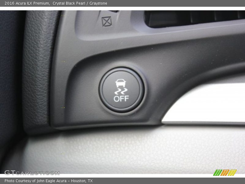 Crystal Black Pearl / Graystone 2016 Acura ILX Premium