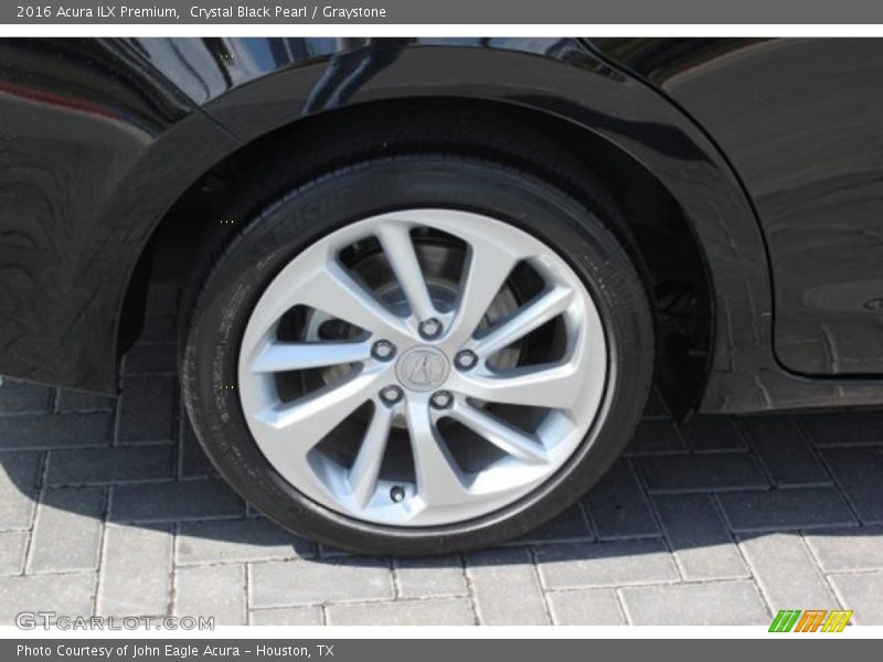 Crystal Black Pearl / Graystone 2016 Acura ILX Premium