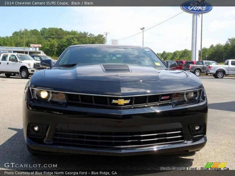 Black / Black 2014 Chevrolet Camaro SS/RS Coupe