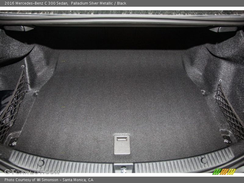Palladium Silver Metallic / Black 2016 Mercedes-Benz C 300 Sedan