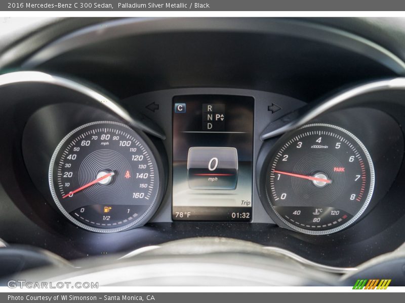  2016 C 300 Sedan 300 Sedan Gauges