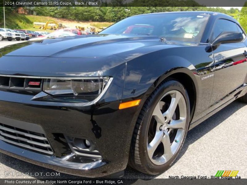 Black / Black 2014 Chevrolet Camaro SS/RS Coupe