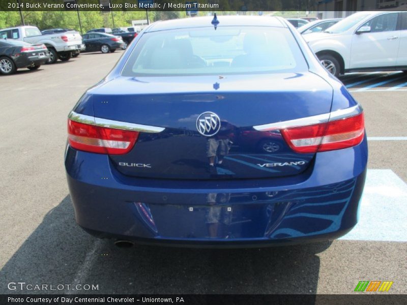 Luxo Blue Metallic / Medium Titanium 2014 Buick Verano Convenience