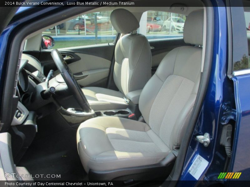Luxo Blue Metallic / Medium Titanium 2014 Buick Verano Convenience
