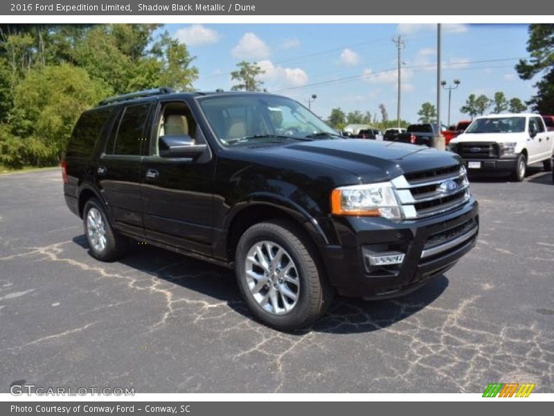 Shadow Black Metallic / Dune 2016 Ford Expedition Limited