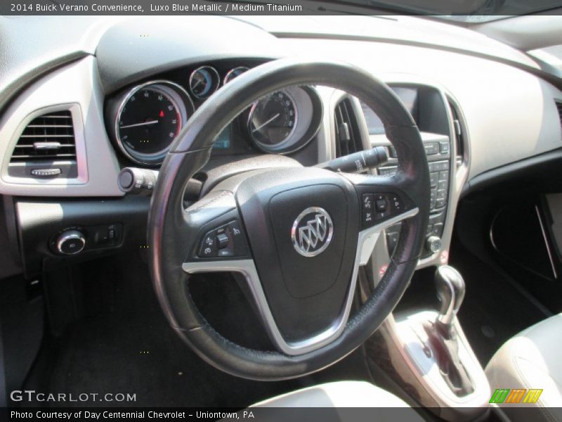 Luxo Blue Metallic / Medium Titanium 2014 Buick Verano Convenience