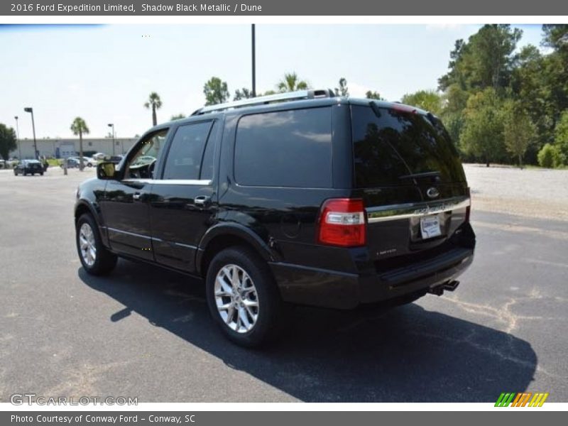 Shadow Black Metallic / Dune 2016 Ford Expedition Limited