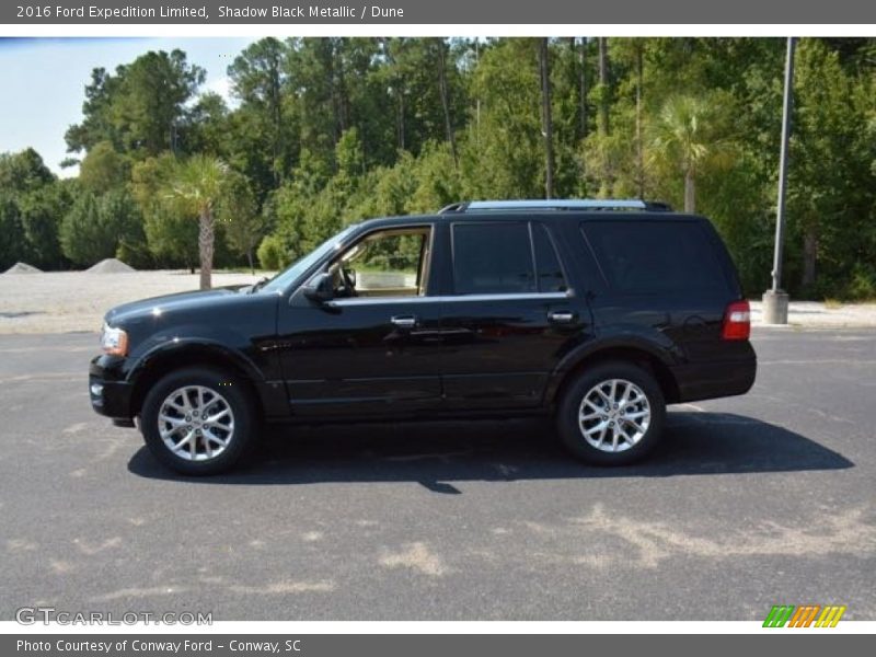 Shadow Black Metallic / Dune 2016 Ford Expedition Limited