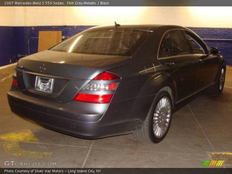 Flint Grey Metallic / Black 2007 Mercedes-Benz S 550 Sedan