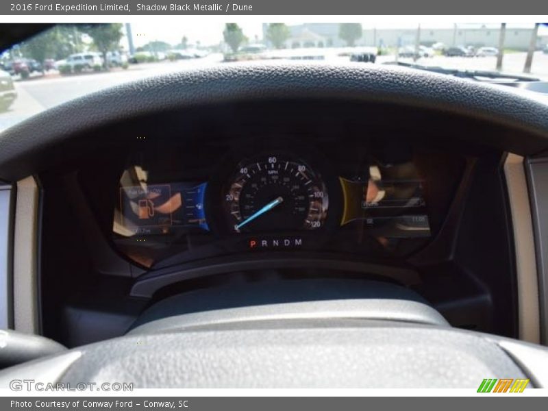 Shadow Black Metallic / Dune 2016 Ford Expedition Limited