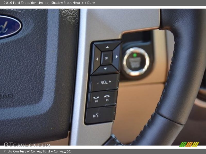 Shadow Black Metallic / Dune 2016 Ford Expedition Limited