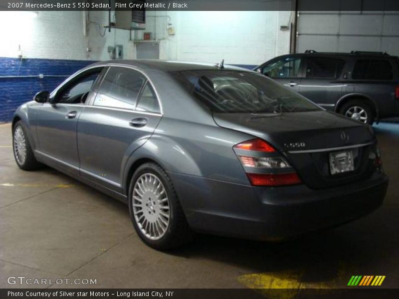 Flint Grey Metallic / Black 2007 Mercedes-Benz S 550 Sedan