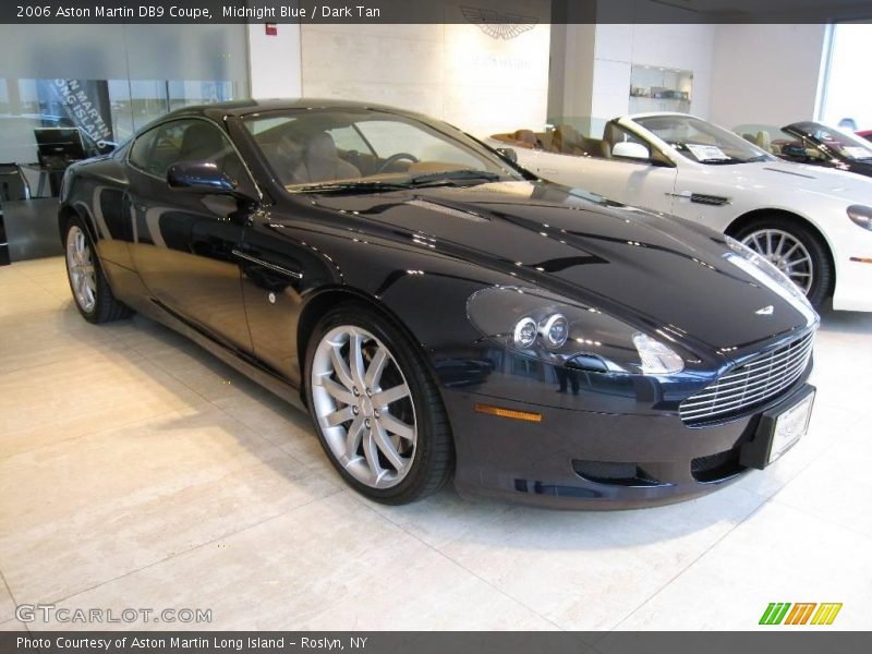 Midnight Blue / Dark Tan 2006 Aston Martin DB9 Coupe