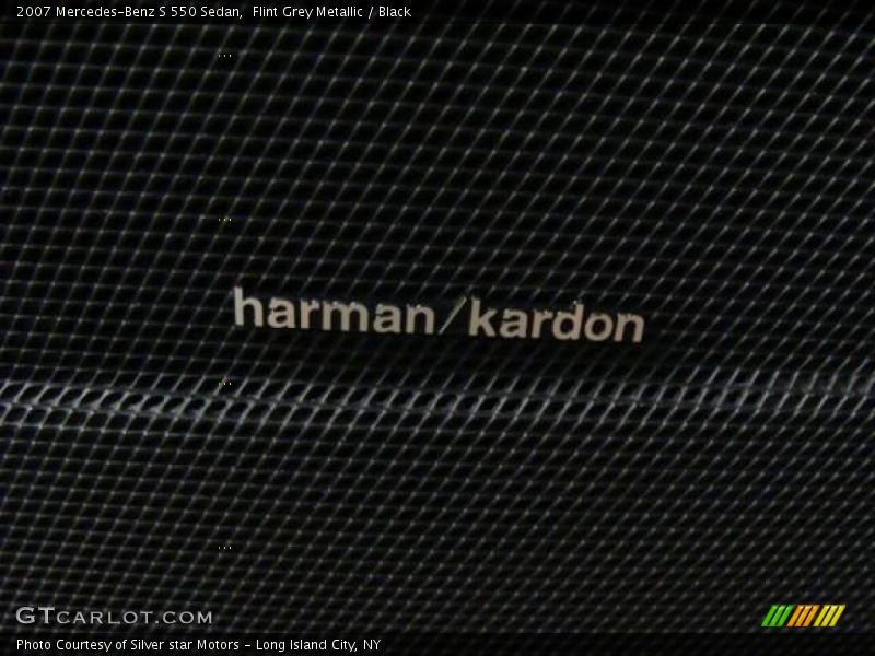Flint Grey Metallic / Black 2007 Mercedes-Benz S 550 Sedan