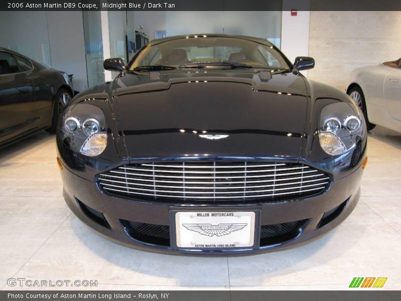 Midnight Blue / Dark Tan 2006 Aston Martin DB9 Coupe