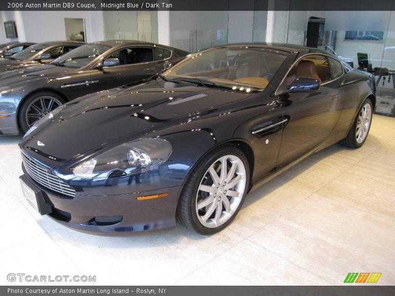 Midnight Blue / Dark Tan 2006 Aston Martin DB9 Coupe